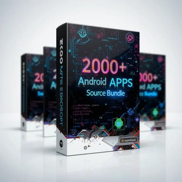 2000+ Android Apps Source Code Bundle | Ready-to-Edit | Java & Kotlin Projects